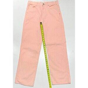 BDG Urban Outfitters Pink Corduroy Wide Leg High Rise Pants Women Size 30‎
